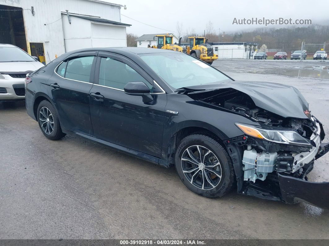 2021 Toyota Camry Le Hybrid Черный vin: 4T1C31AK4MU569695