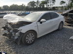 2021 Toyota Camry Le White vin: 4T1C31AK5MU031734