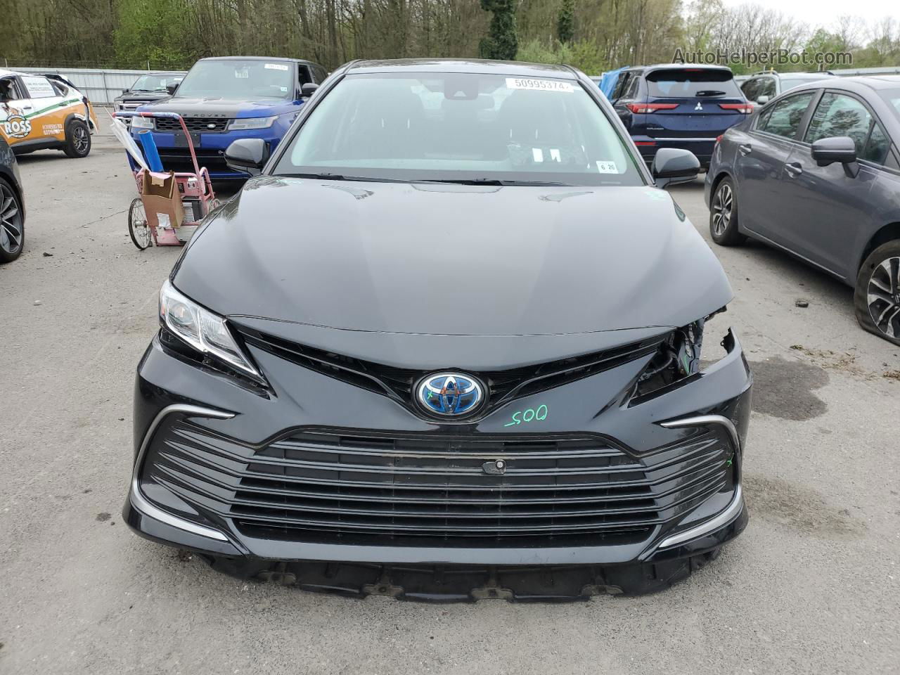 2021 Toyota Camry Le Черный vin: 4T1C31AK8MU025605