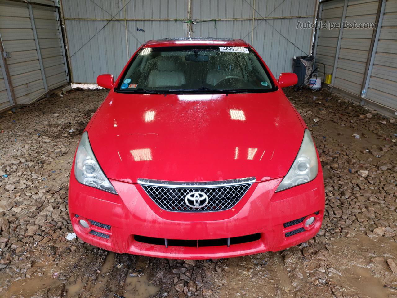 2007 Toyota Camry Solara Se Red vin: 4T1CA30P47U130791