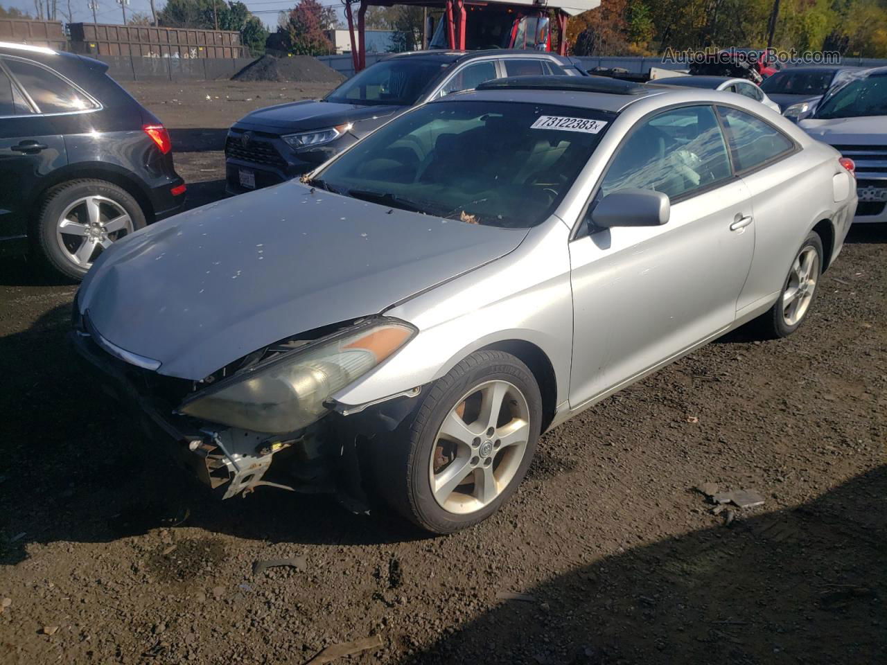 2005 Toyota Camry Solara Se Серебряный vin: 4T1CA38P05U059803