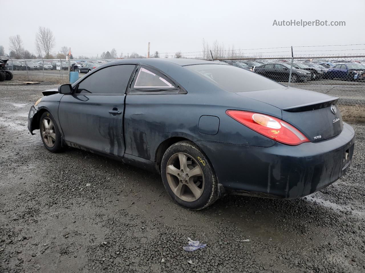 2005 Toyota Camry Solara Se Blue vin: 4T1CA38P45U059139