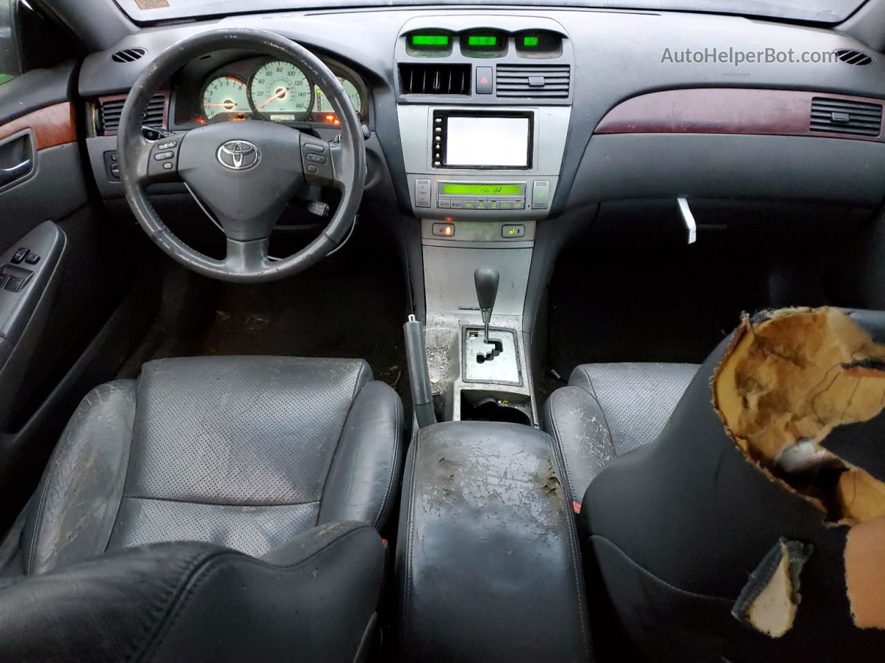 2005 Toyota Camry Solara Se Blue vin: 4T1CA38P45U059139