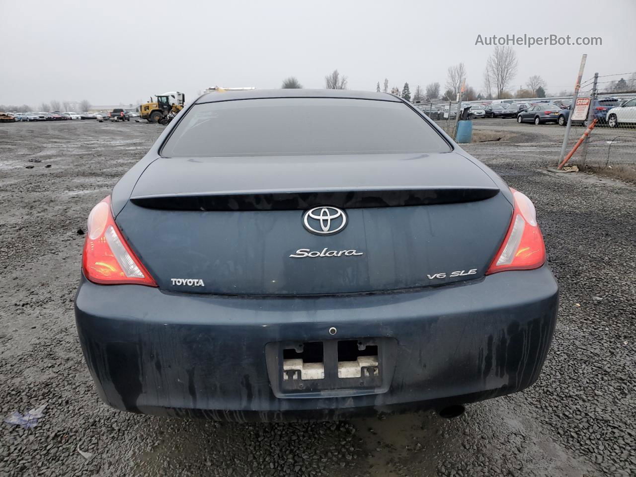 2005 Toyota Camry Solara Se Blue vin: 4T1CA38P45U059139