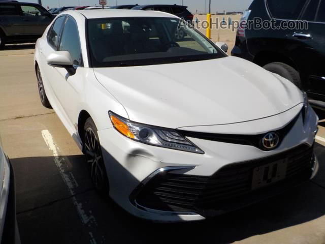 2021 Toyota Camry Xle Белый vin: 4T1F11BK9MU032547