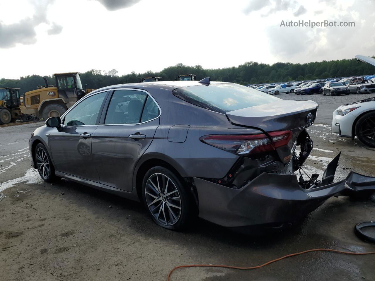 2021 Toyota Camry Xle Gray vin: 4T1F31AK7MU561930