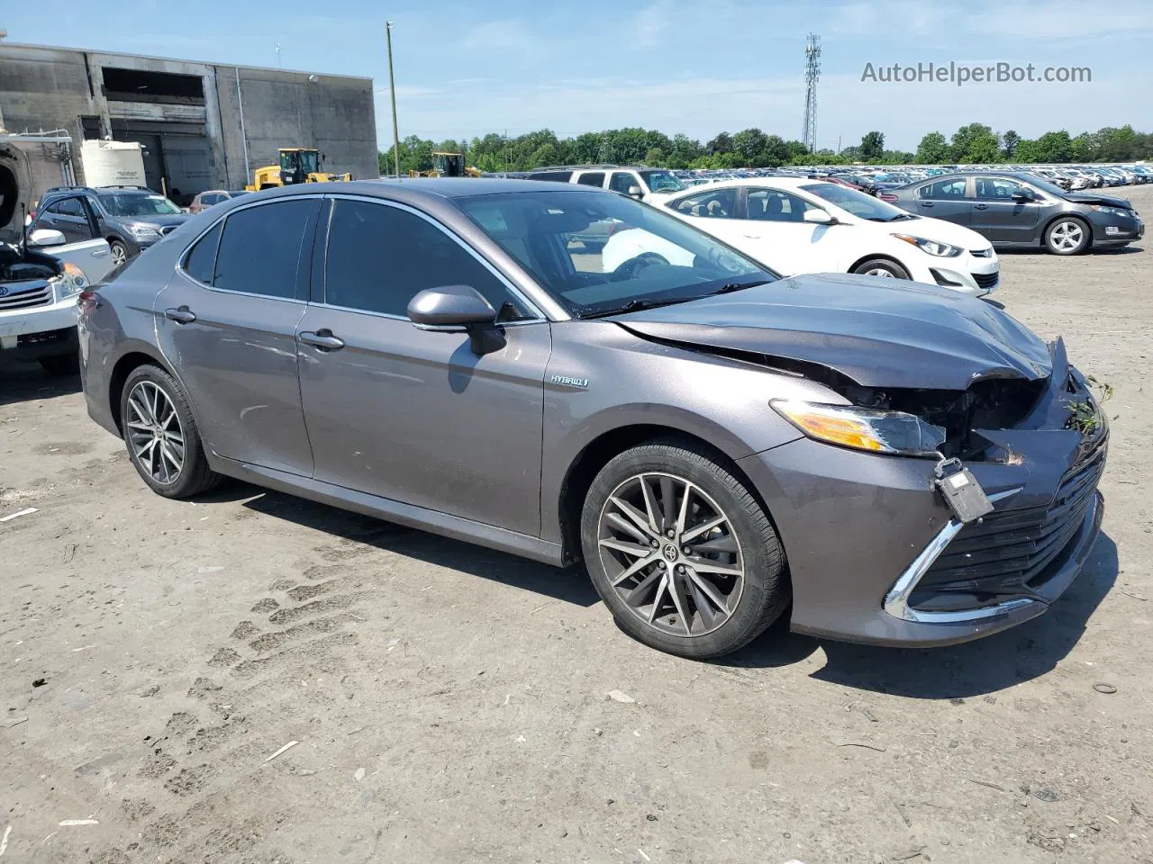 2021 Toyota Camry Xle Charcoal vin: 4T1F31AK9MU567065