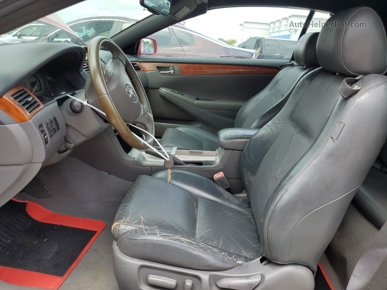 2007 Toyota Camry Solara Se Red vin: 4T1FA38P27U124165