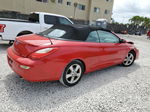 2007 Toyota Camry Solara Se Red vin: 4T1FA38P27U124165