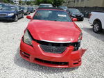 2007 Toyota Camry Solara Se Red vin: 4T1FA38P27U124165