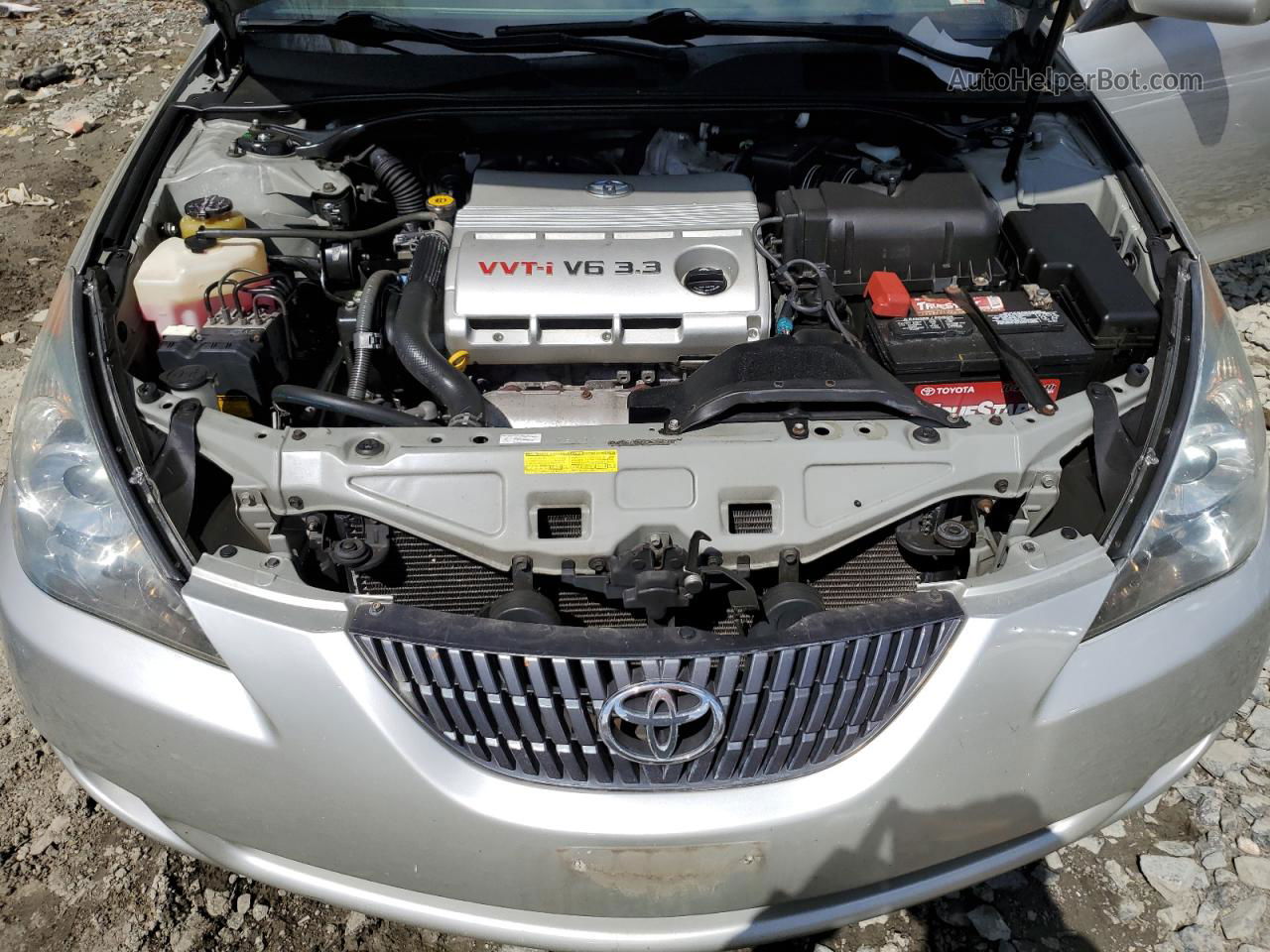 2006 Toyota Camry Solara Se Silver vin: 4T1FA38P96U088019