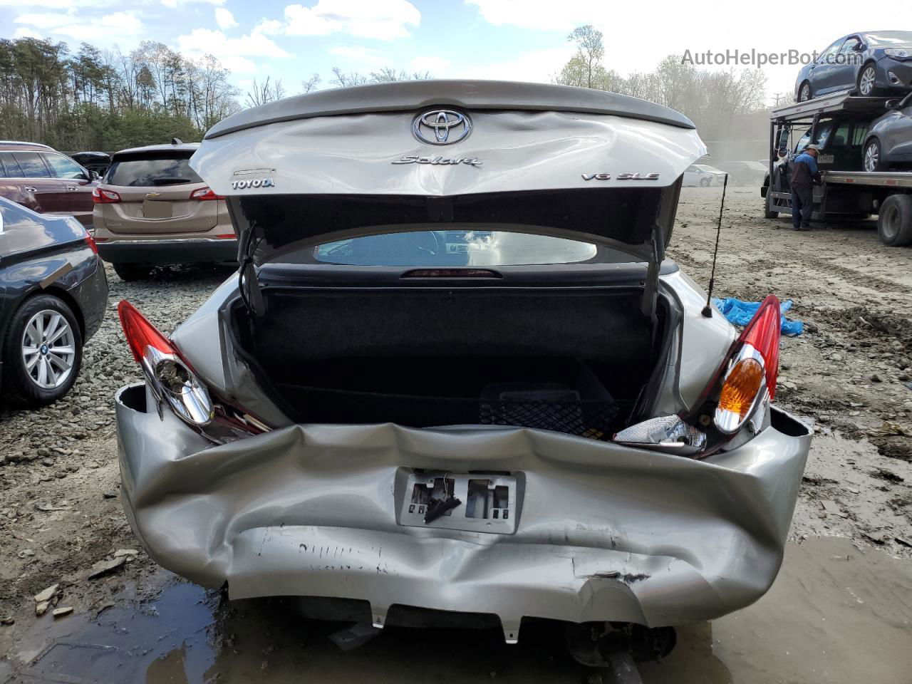 2006 Toyota Camry Solara Se Silver vin: 4T1FA38P96U088019