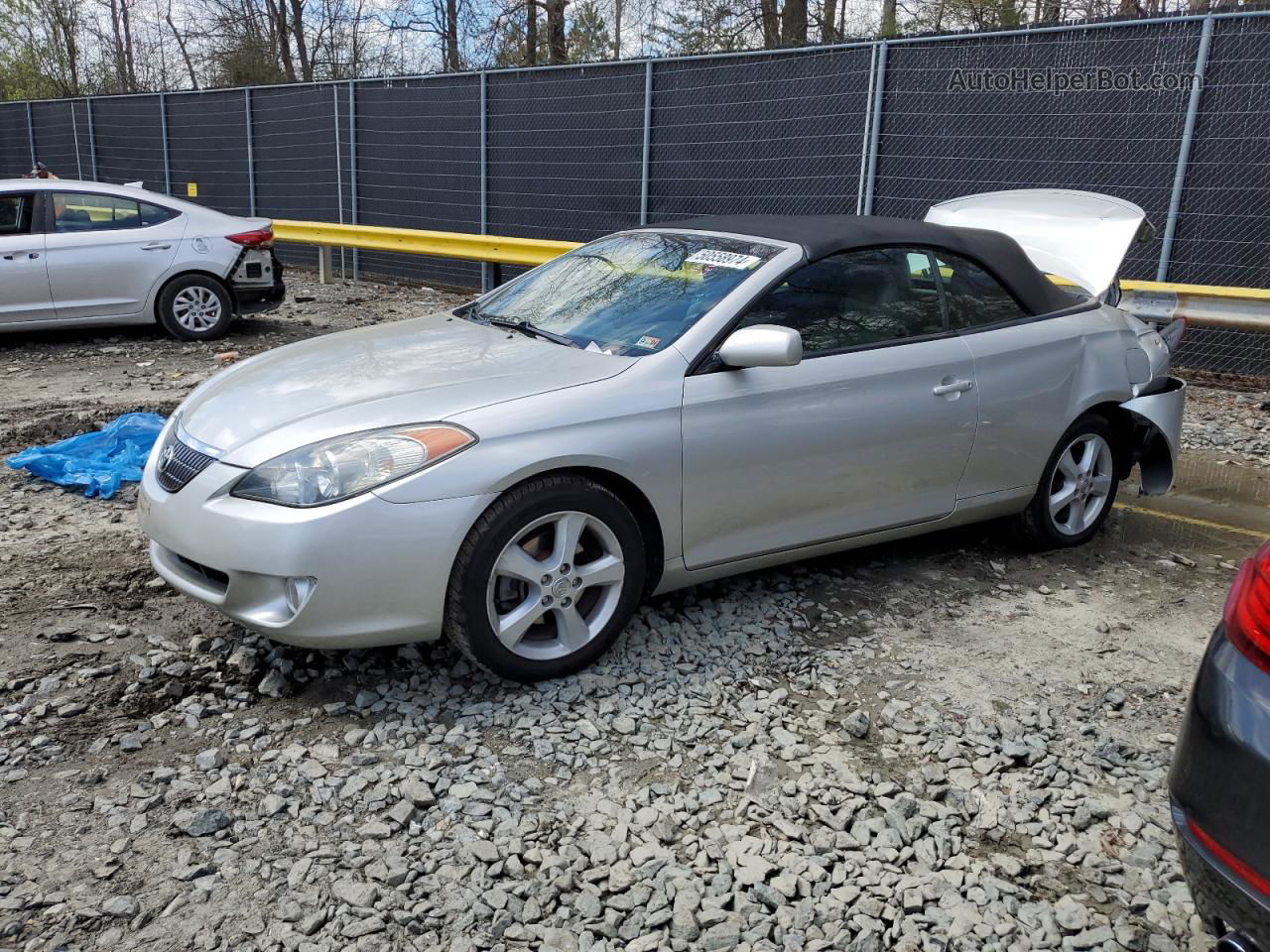 2006 Toyota Camry Solara Se Silver vin: 4T1FA38P96U088019