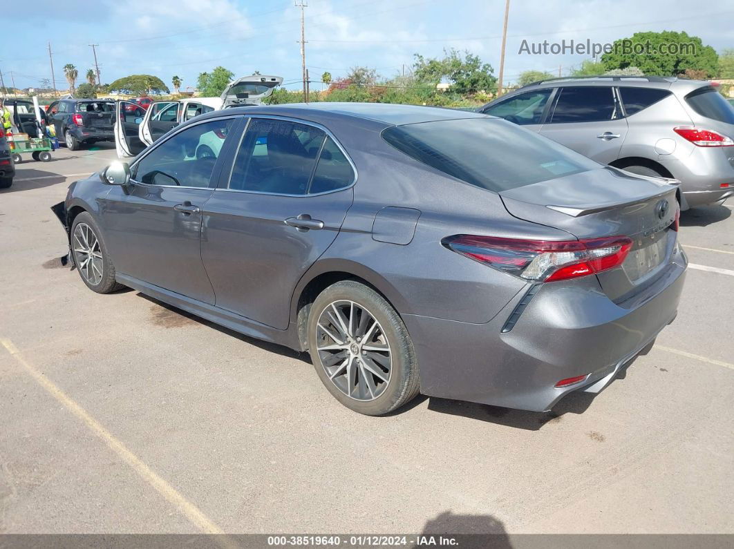 2021 Toyota Camry Se Gray vin: 4T1G11AK0MU434155