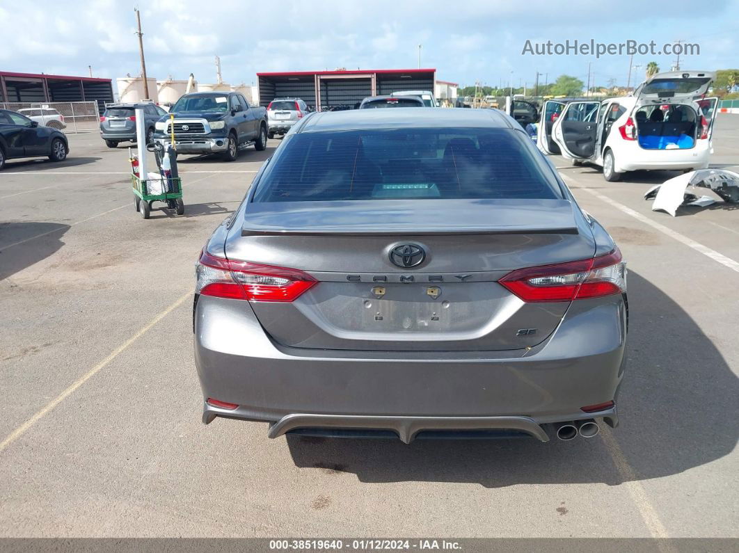 2021 Toyota Camry Se Gray vin: 4T1G11AK0MU434155