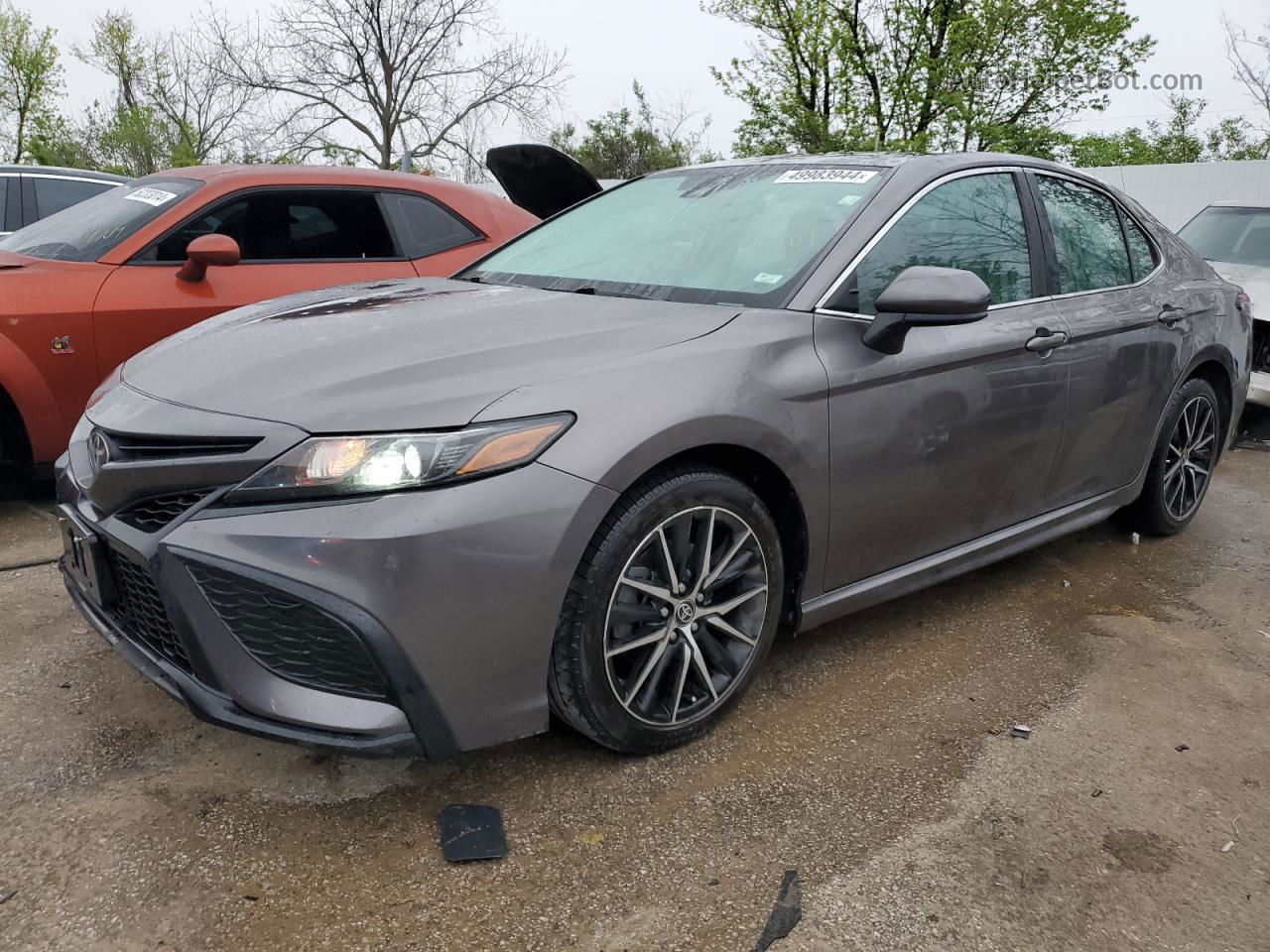 2021 Toyota Camry Se Charcoal vin: 4T1G11AK0MU445656