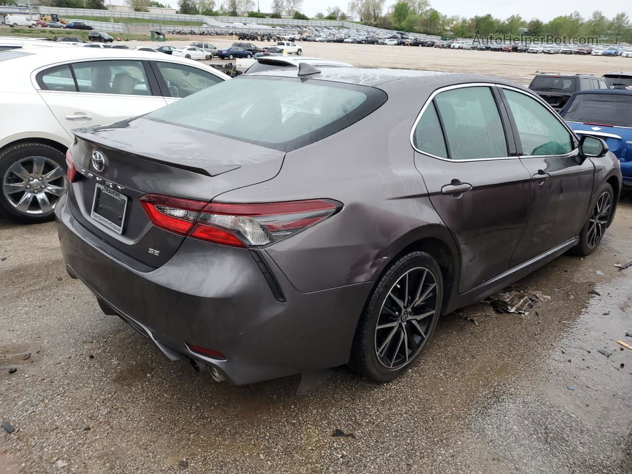 2021 Toyota Camry Se Charcoal vin: 4T1G11AK0MU445656