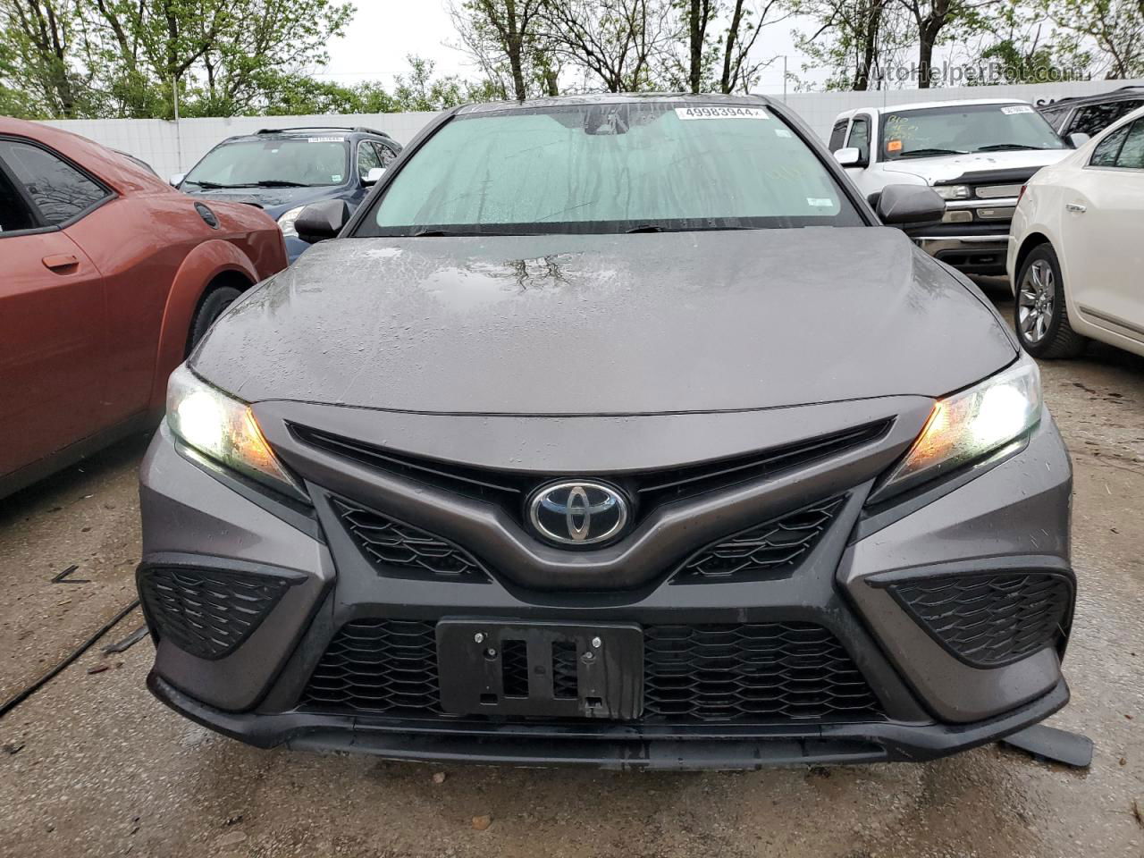 2021 Toyota Camry Se Charcoal vin: 4T1G11AK0MU445656