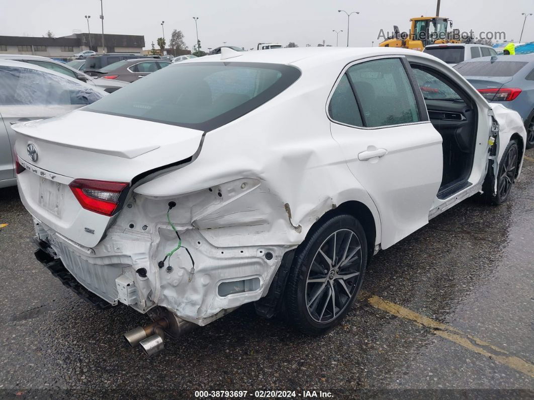 2021 Toyota Camry Se White vin: 4T1G11AK0MU449982