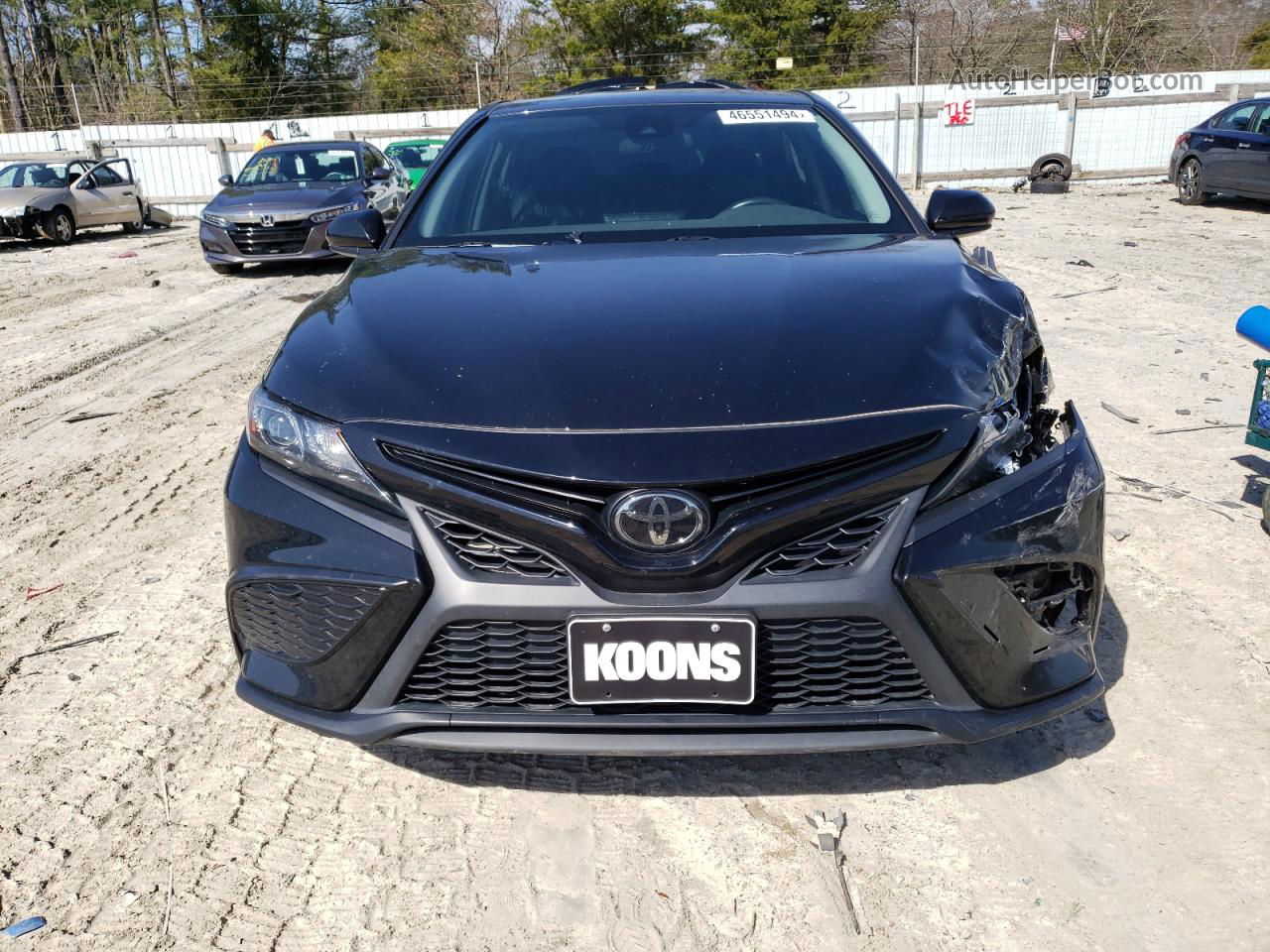 2021 Toyota Camry Se Black vin: 4T1G11AK0MU478205