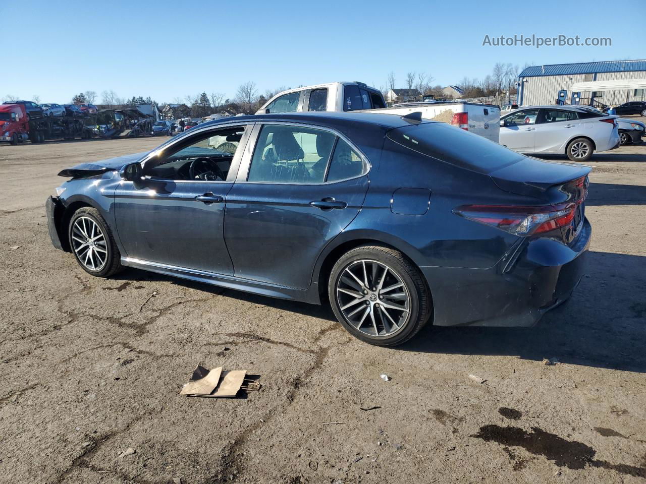 2021 Toyota Camry Se Black vin: 4T1G11AK0MU497272