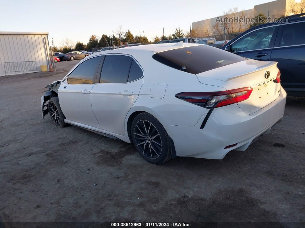 2021 Toyota Camry Se Белый vin: 4T1G11AK0MU539648