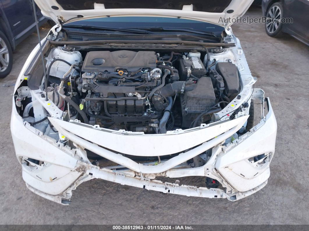 2021 Toyota Camry Se White vin: 4T1G11AK0MU539648