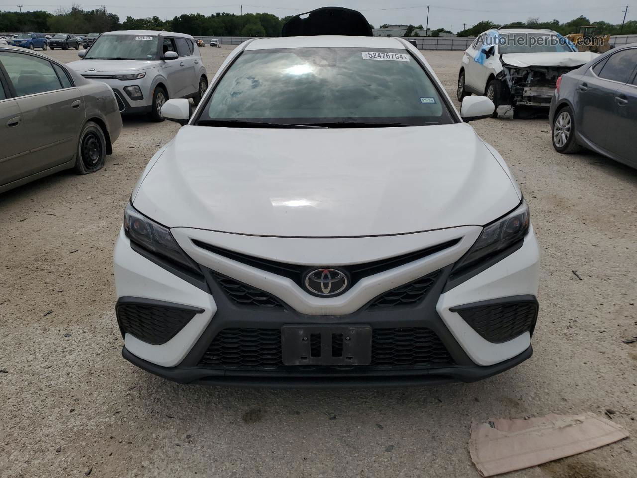 2021 Toyota Camry Se White vin: 4T1G11AK0MU616888