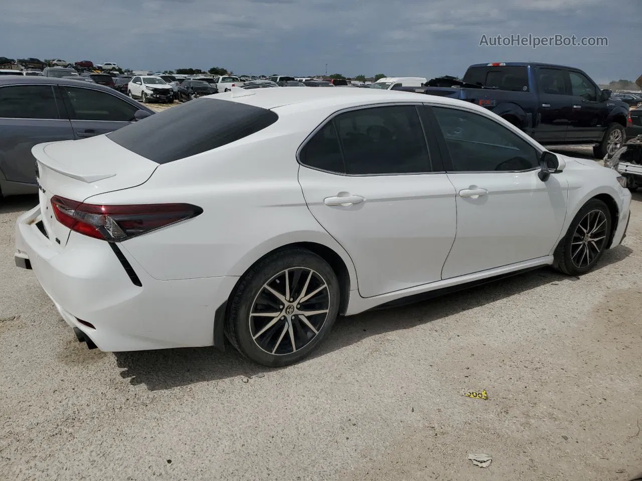 2021 Toyota Camry Se White vin: 4T1G11AK0MU616888