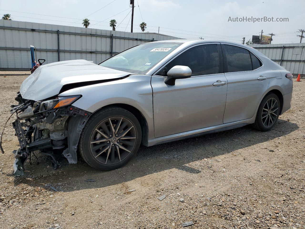 2021 Toyota Camry Se Silver vin: 4T1G11AK1MU404243