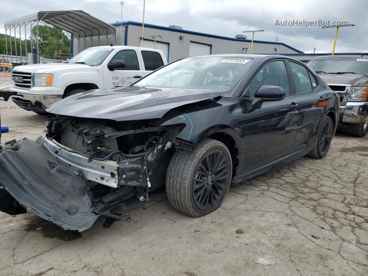 2021 Toyota Camry Se Black vin: 4T1G11AK1MU406350