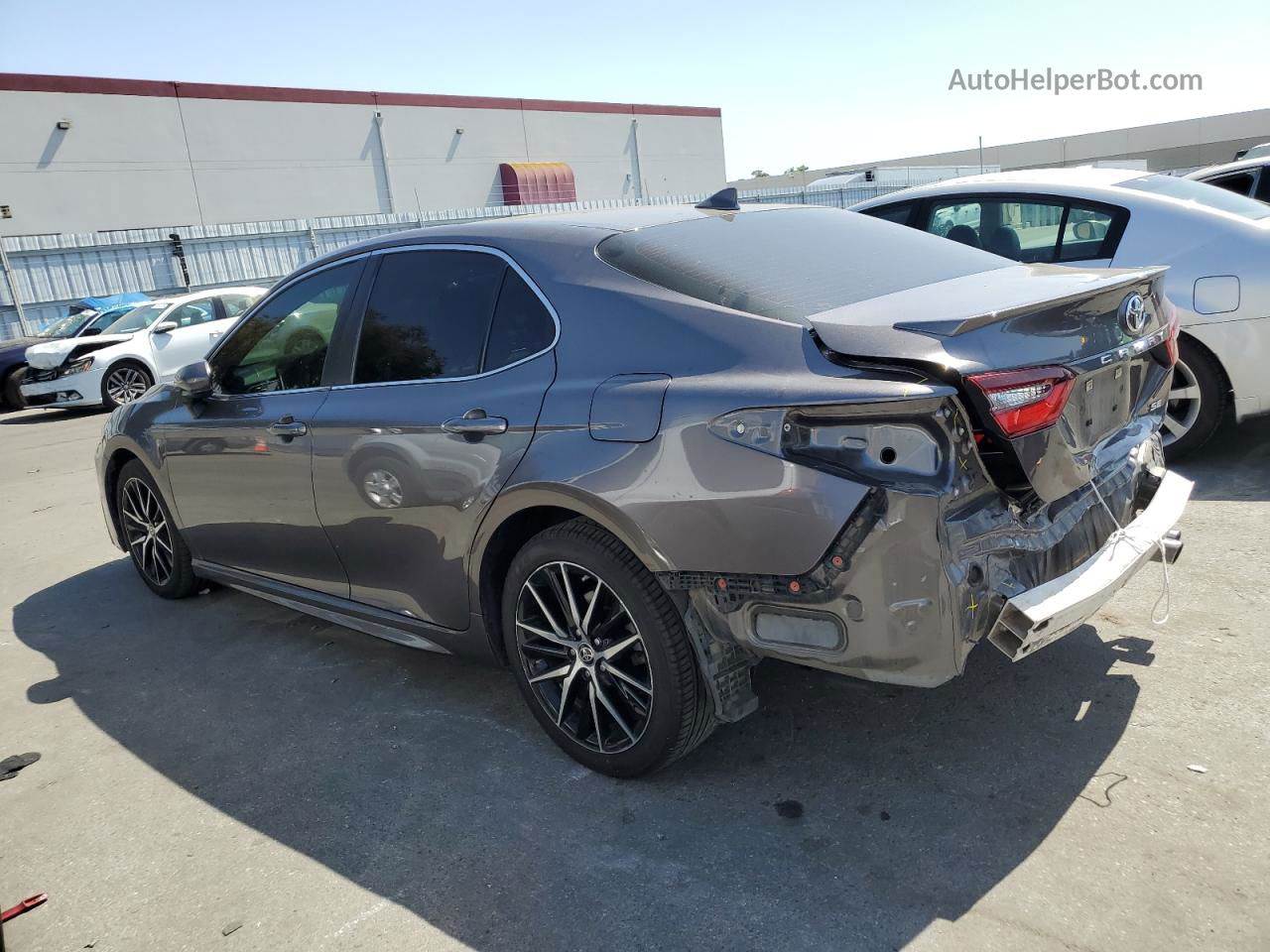 2021 Toyota Camry Se Gray vin: 4T1G11AK1MU414979