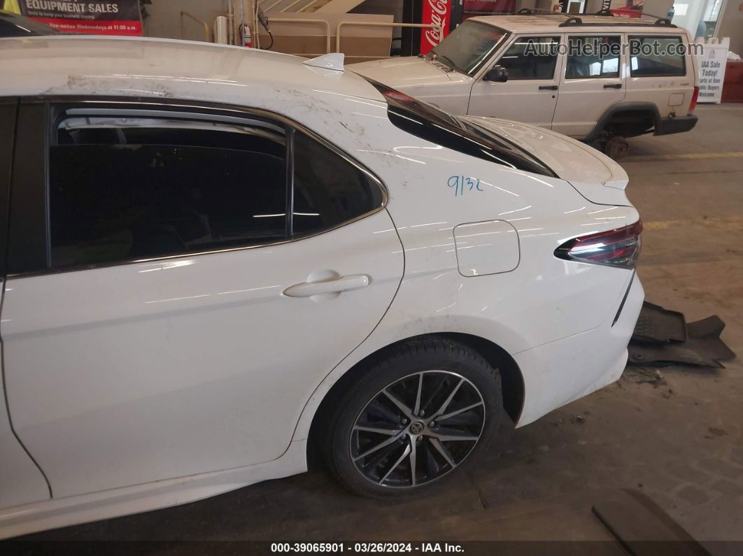 2021 Toyota Camry Se Белый vin: 4T1G11AK1MU449893