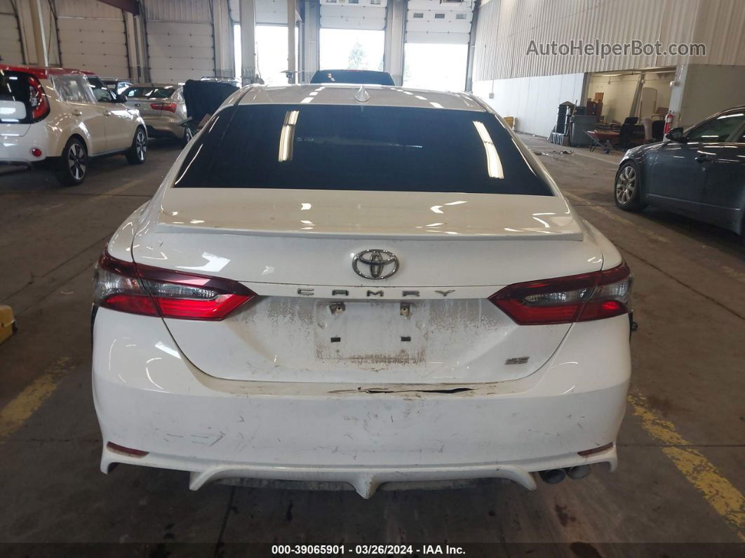 2021 Toyota Camry Se Белый vin: 4T1G11AK1MU449893