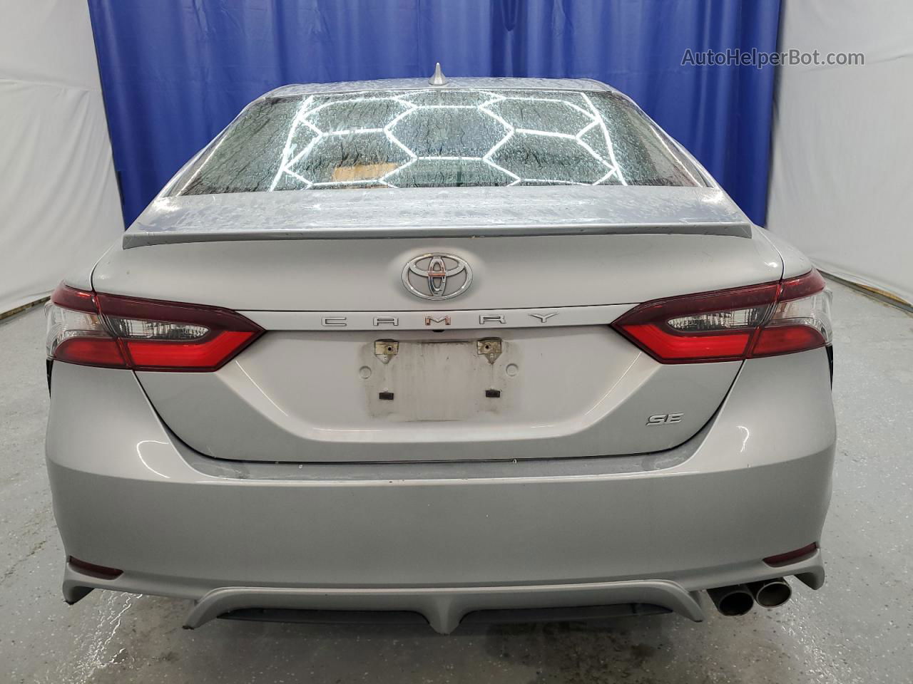 2021 Toyota Camry Se Silver vin: 4T1G11AK1MU456178