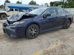 2021 Toyota Camry Se Синий vin: 4T1G11AK1MU468945