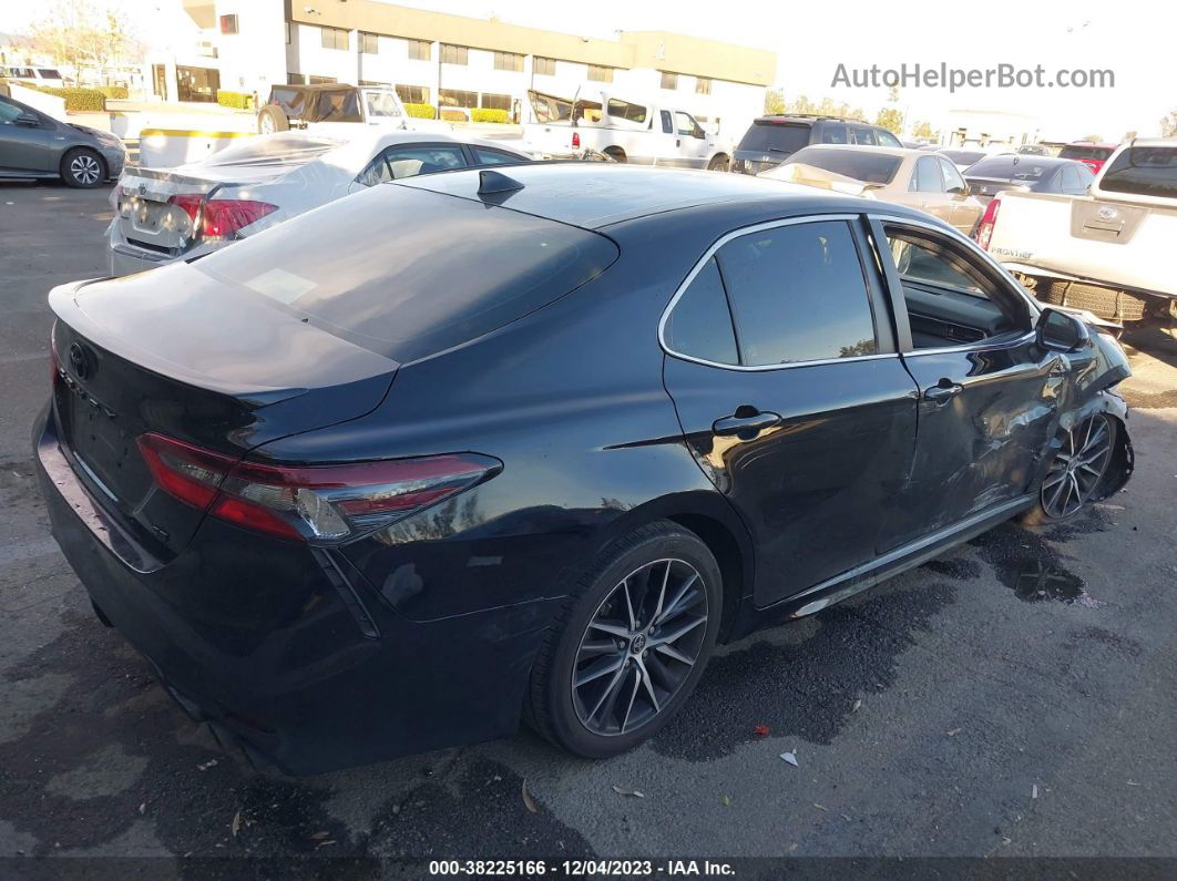 2021 Toyota Camry Se Black vin: 4T1G11AK1MU475068