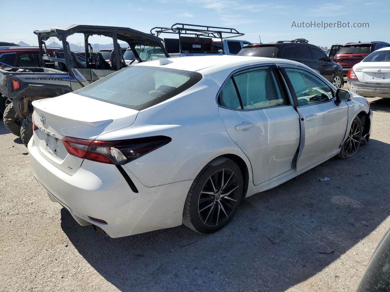 2021 Toyota Camry Se Белый vin: 4T1G11AK1MU521028