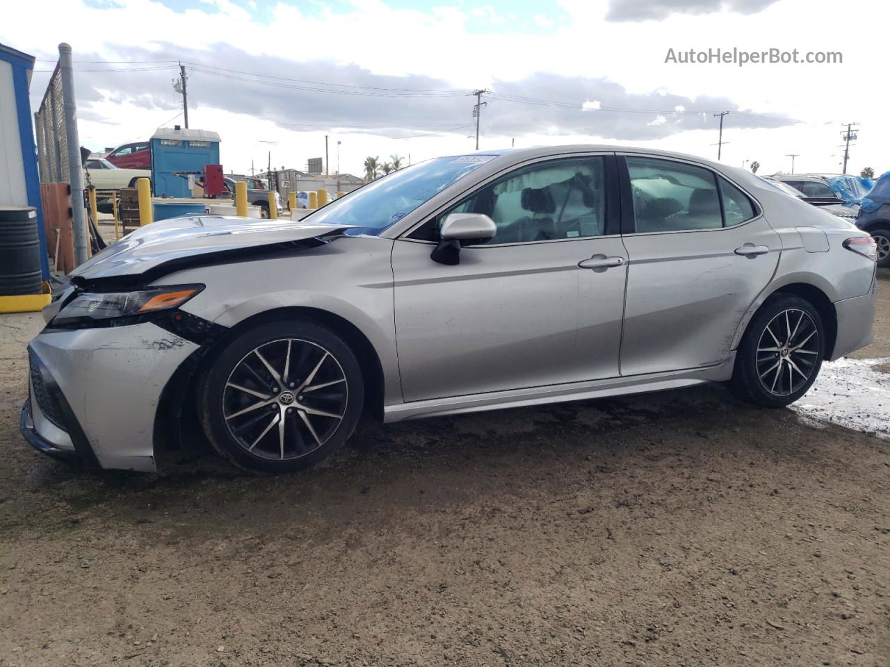 2021 Toyota Camry Se Silver vin: 4T1G11AK1MU521630