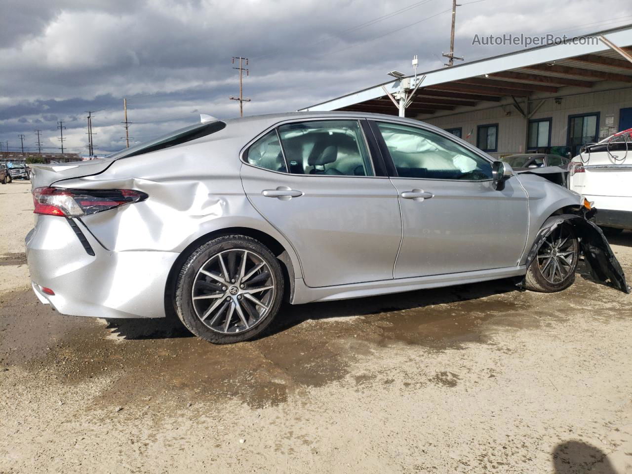 2021 Toyota Camry Se Silver vin: 4T1G11AK1MU521630