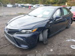 2021 Toyota Camry Se Blue vin: 4T1G11AK1MU522003