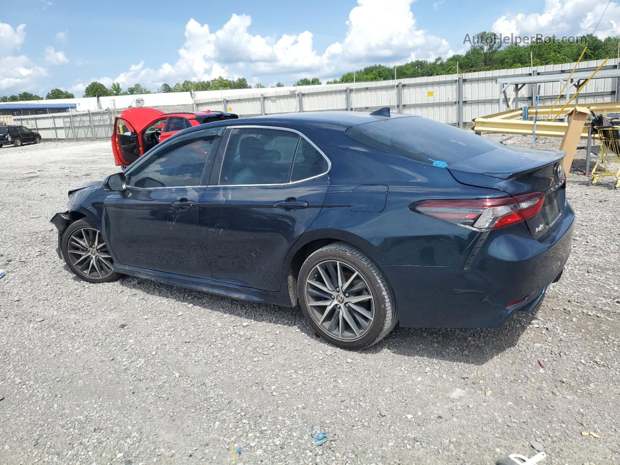 2021 Toyota Camry Se Синий vin: 4T1G11AK1MU522907