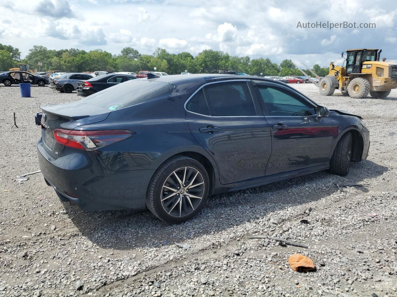 2021 Toyota Camry Se Синий vin: 4T1G11AK1MU522907