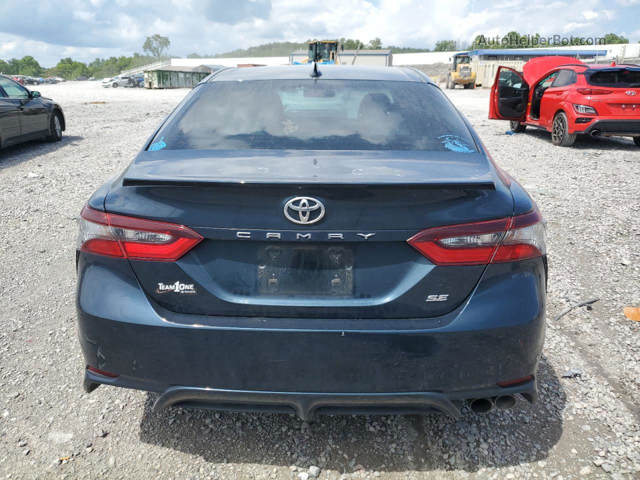 2021 Toyota Camry Se Синий vin: 4T1G11AK1MU522907