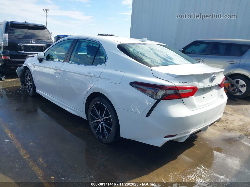 2021 Toyota Camry Se White vin: 4T1G11AK1MU542767