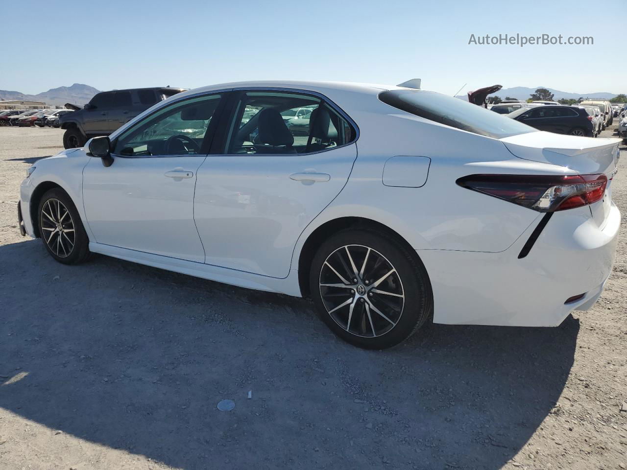 2021 Toyota Camry Se White vin: 4T1G11AK1MU544440