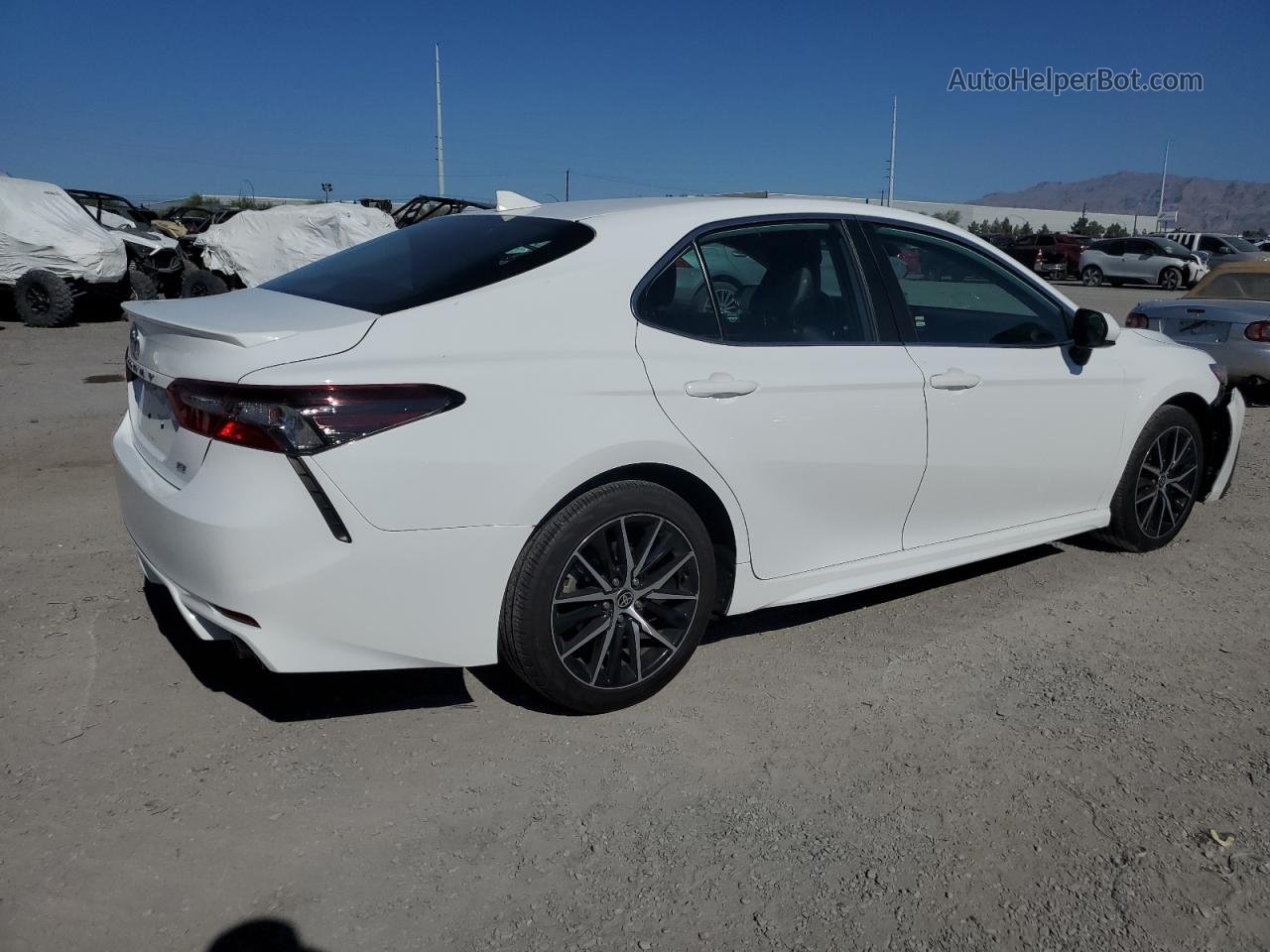 2021 Toyota Camry Se Белый vin: 4T1G11AK1MU544440