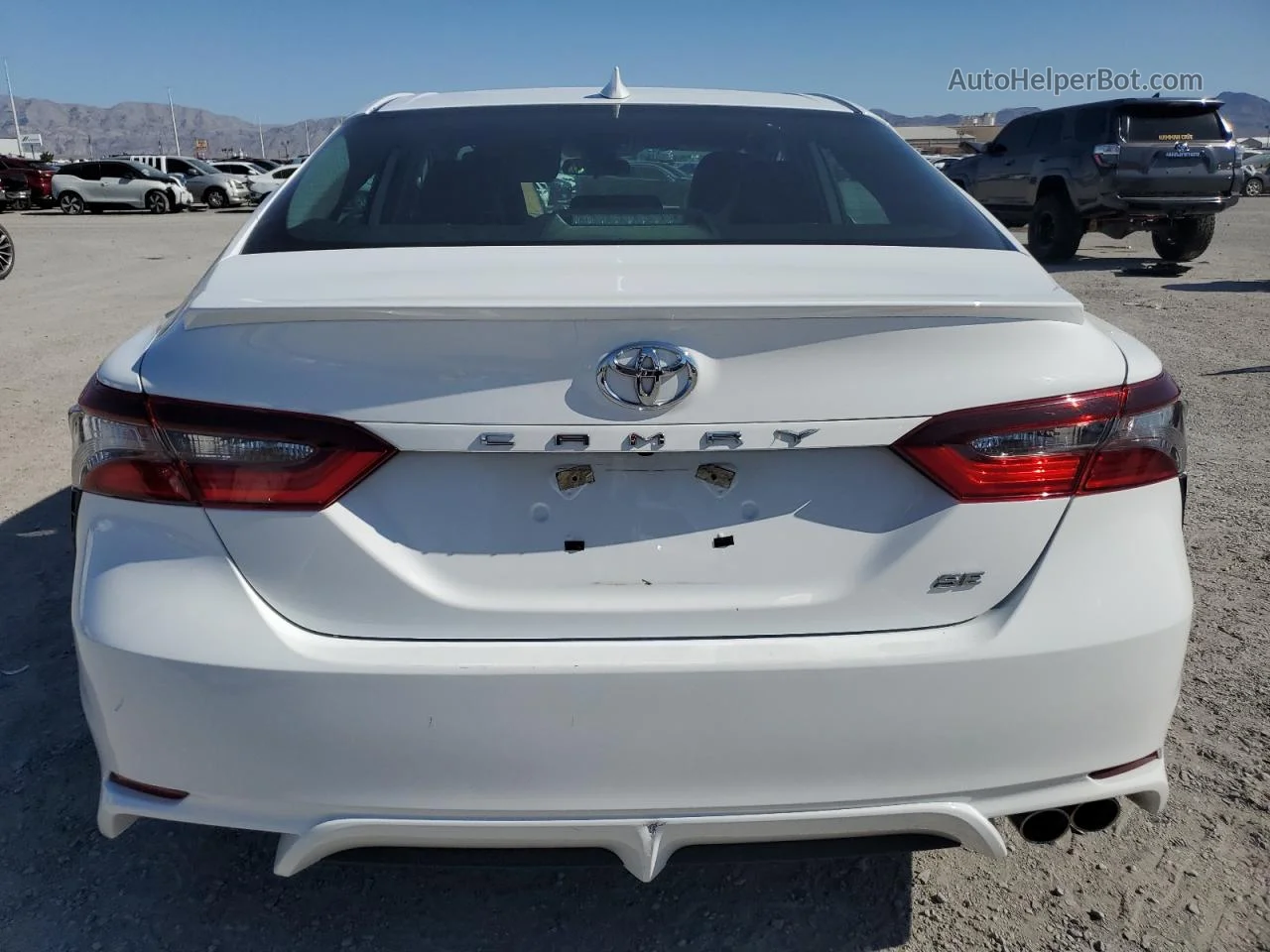 2021 Toyota Camry Se Белый vin: 4T1G11AK1MU544440