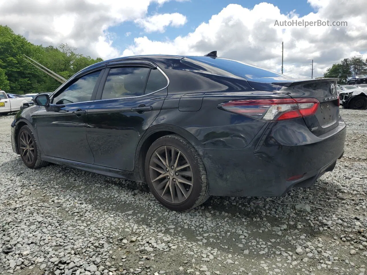 2021 Toyota Camry Se Black vin: 4T1G11AK1MU561982