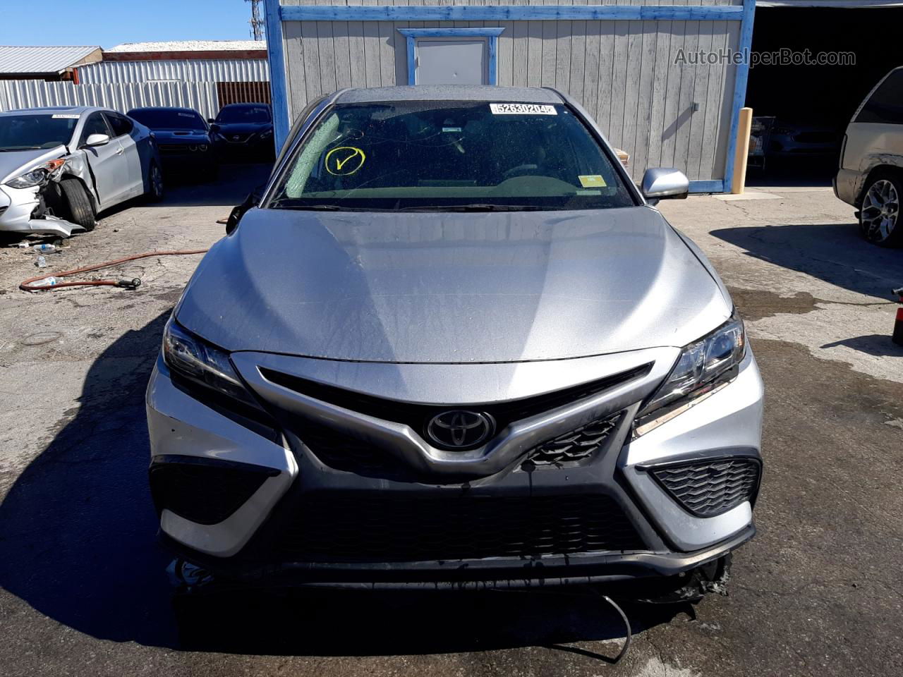 2021 Toyota Camry Se Silver vin: 4T1G11AK1MU578099